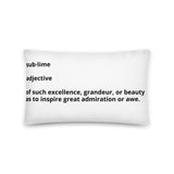 Sublime Pillow