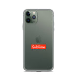 Sublime iPhone Case