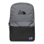 Skier Embroidered Champion Backpack