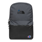 Skier Embroidered Champion Backpack